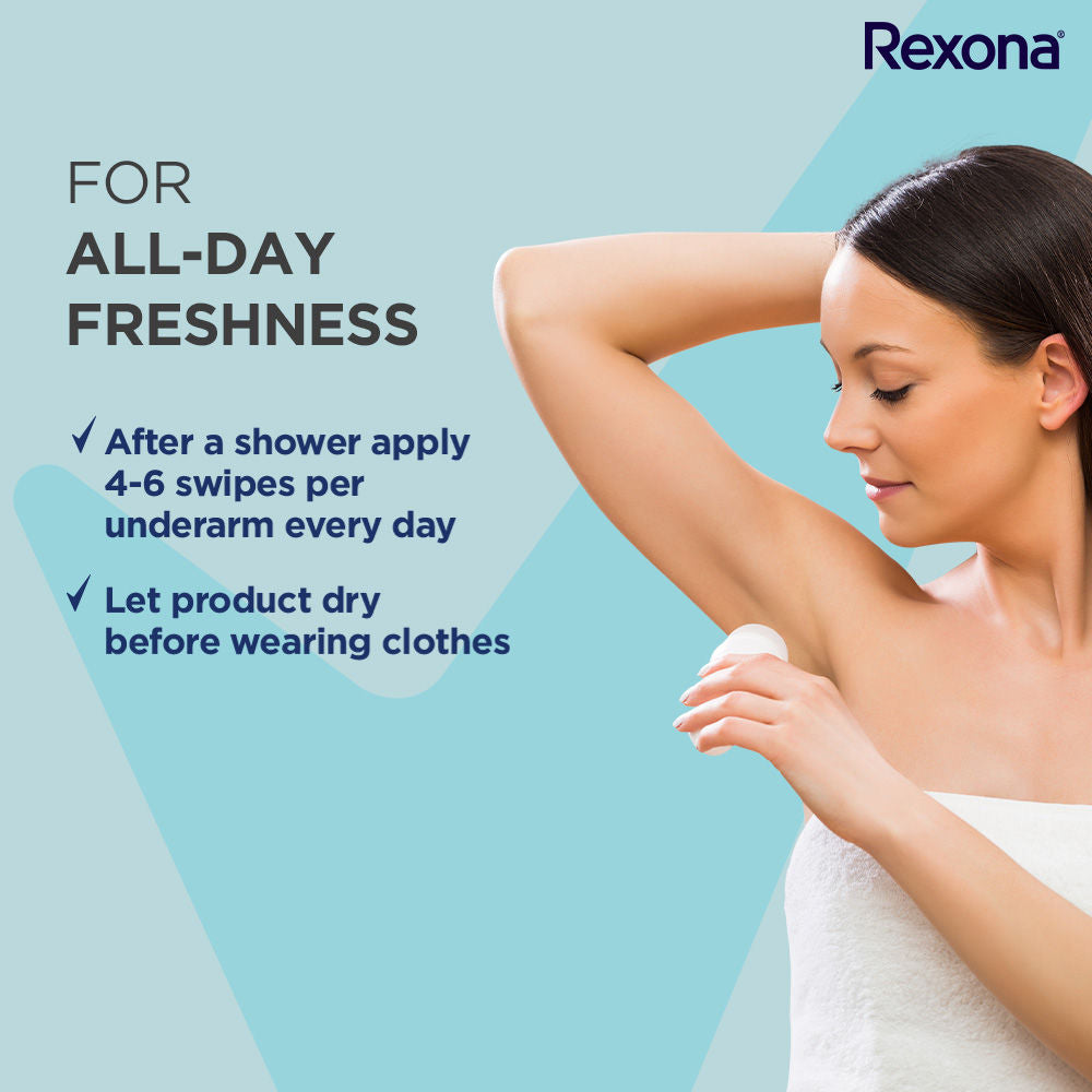 Rexona Shower Fresh & Powder Dry Underarm Roll On (Pack of 2), 2 pieces Buy at Indicrest Image 7