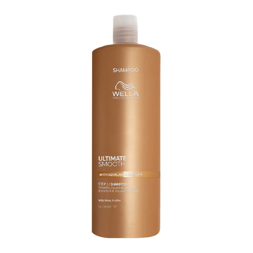 Wella Professionals Ultimate Smooth Shampoo With Squalane & Omega-9 For Dull & Frizzy Hair, 1000ml Buy at Indicrest Image 12