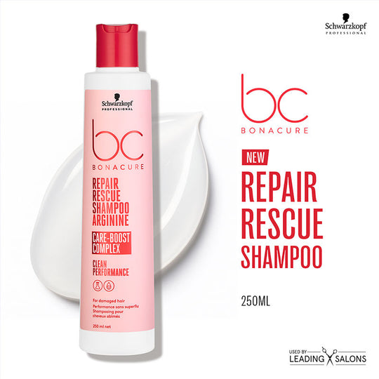 Schwarzkopf Professional Bonacure Repair Rescue Shampoo with Arginine, 250ml Buy at Indicrest