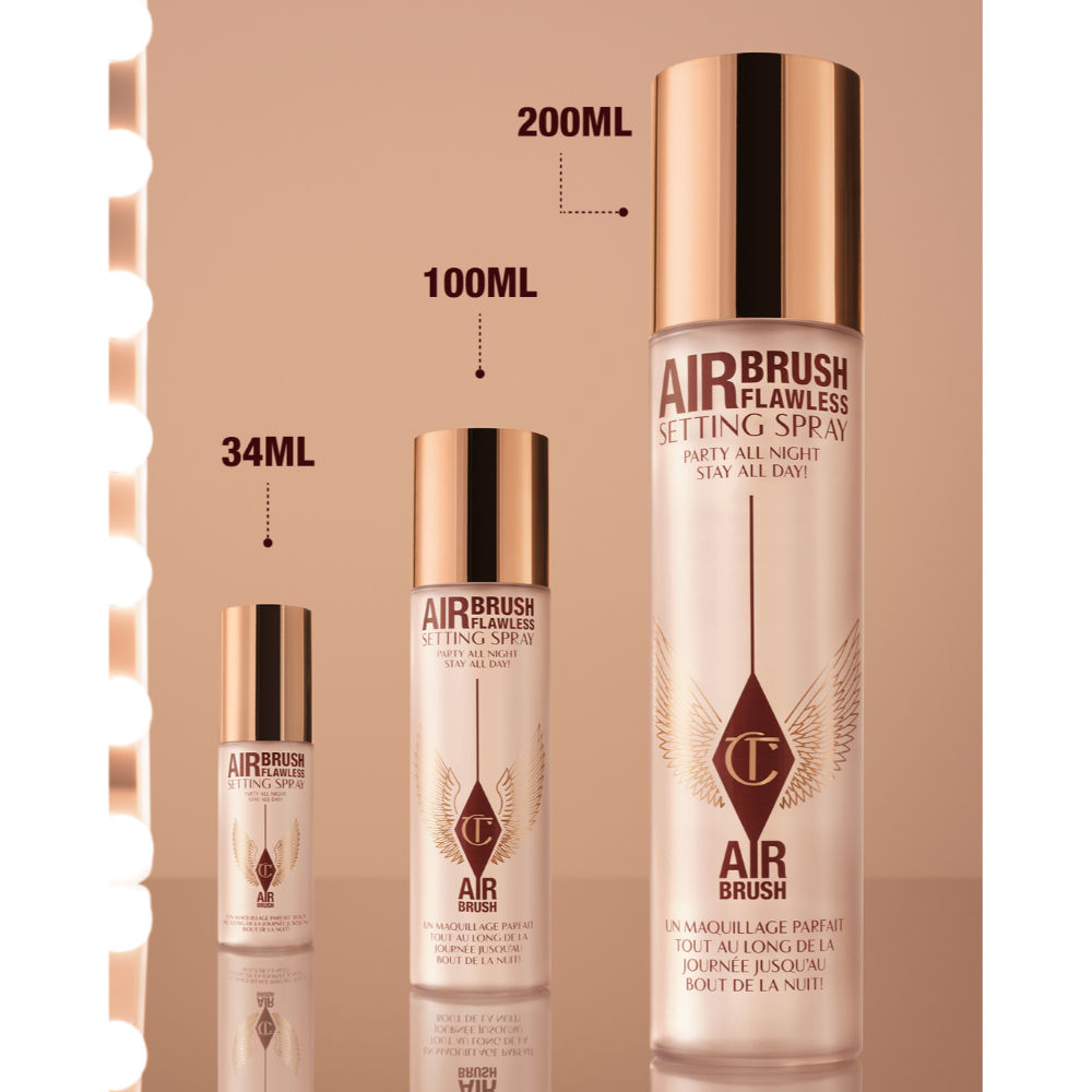 Charlotte Tilbury Airbrush Flawless Setting Spray Travel Size, 34ml
