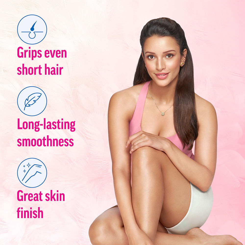 Veet Professional Waxing Strips Kit For Normal Skin, 20 Wax Strips Buy at Indicrest Image 4