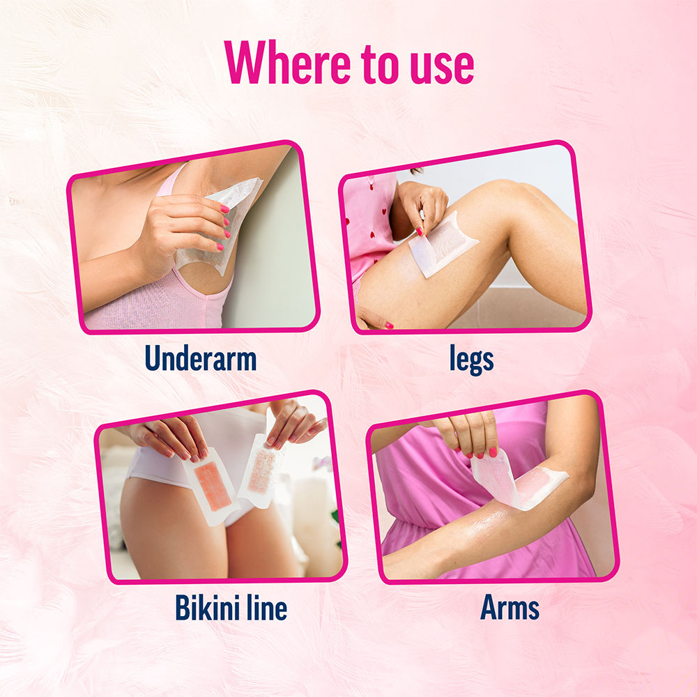 Veet Professional Waxing Strips Kit For Sensitive Skin Buy at Indicrest Image 10