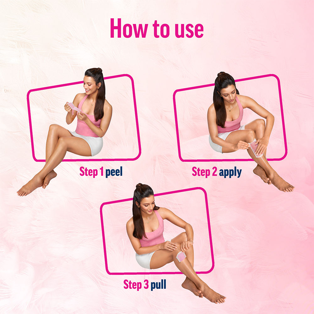 Veet Professional Waxing Strips Kit For Dry Skin, 8 pieces Buy at Indicrest Image 11