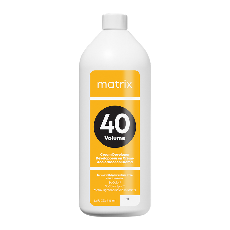Matrix Cream Developer 40 Volume, 1000ml | Professional Oxidizing Cream for Hair Color Buy at Indicrest