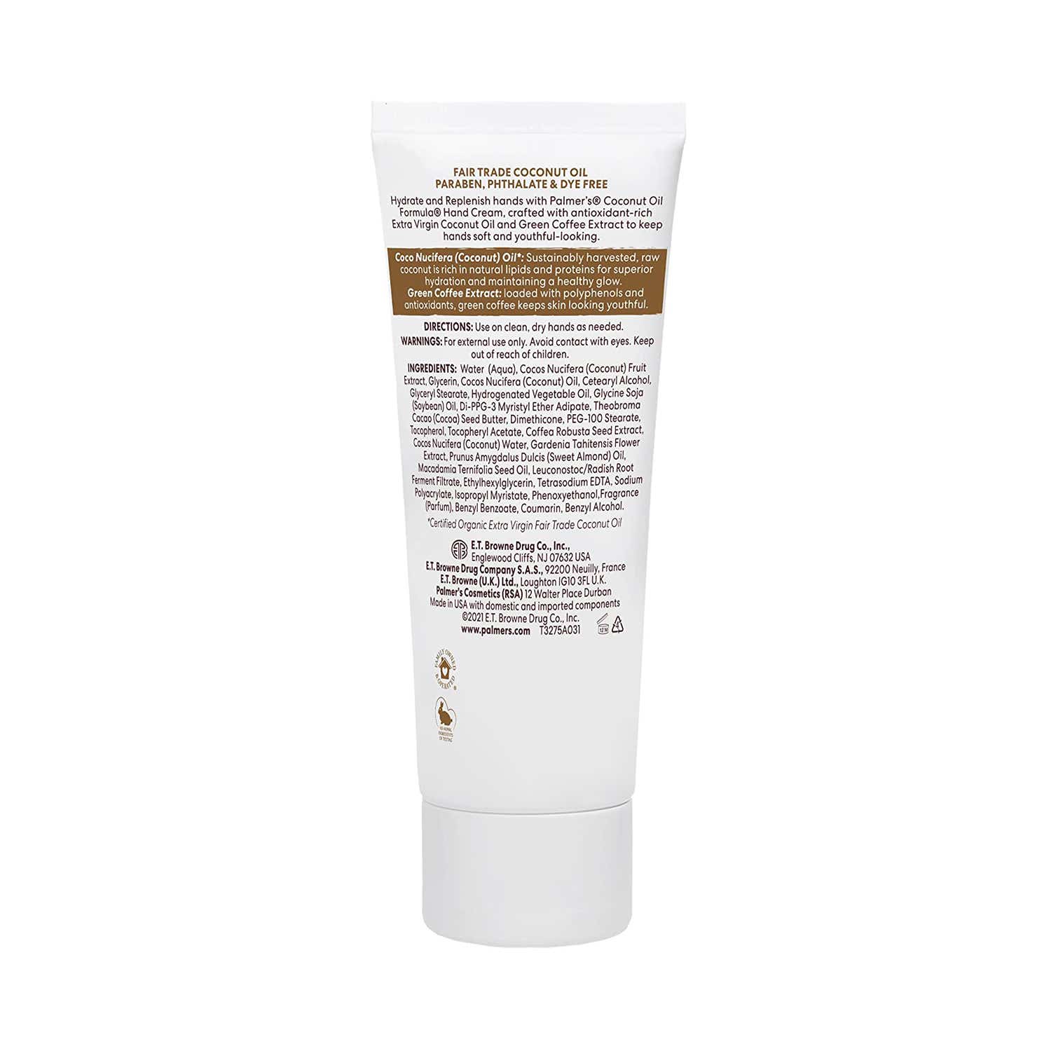 Palmer's Coconut Hydrate Hand Cream, 96g Buy at Indicrest Image 4