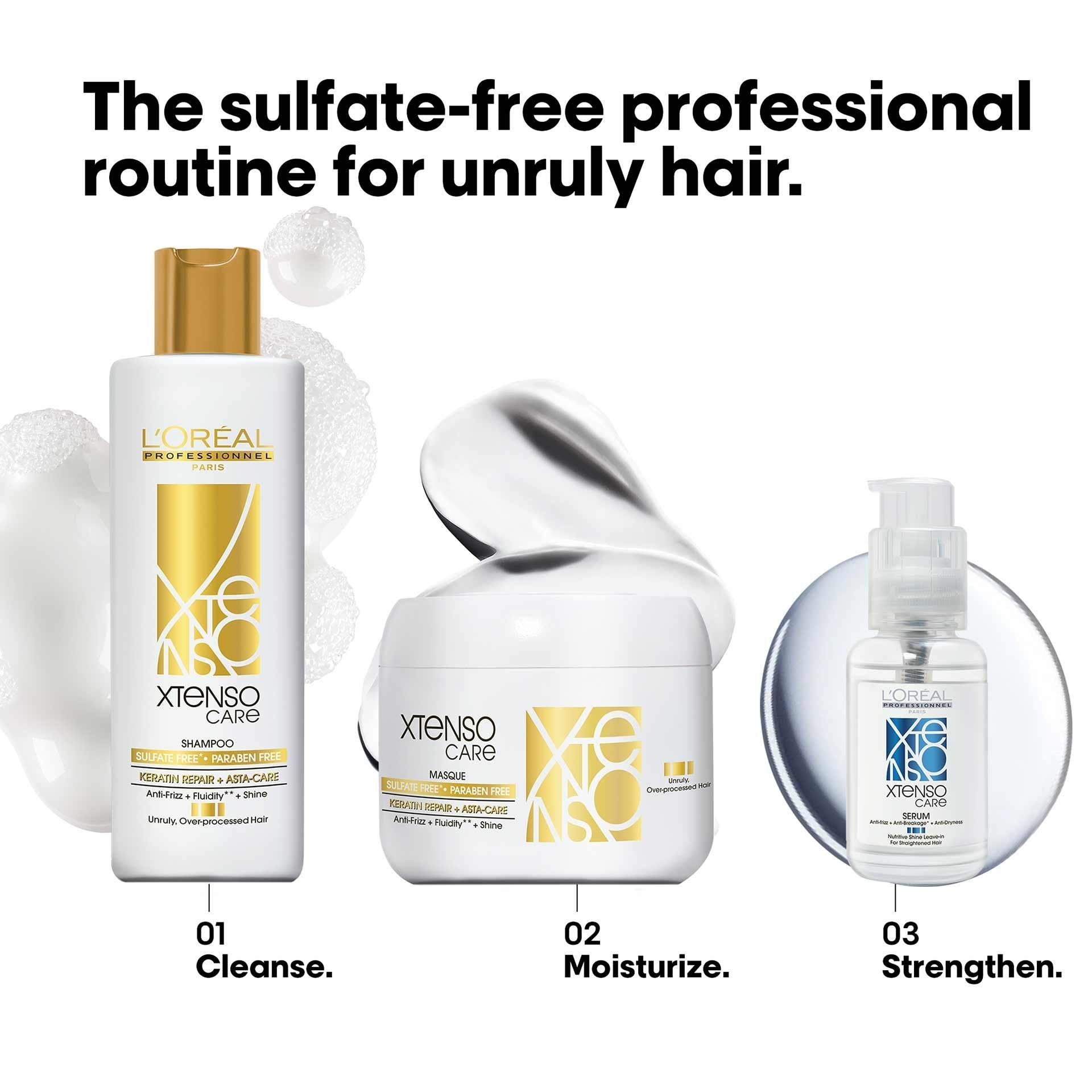 L'Oreal  Professionnel Paris Xtenso Care Shampoo - Keratin Repair + Asta-Care Shampoo - (250ml) - Indicrest Buy at Indicrest Image 5